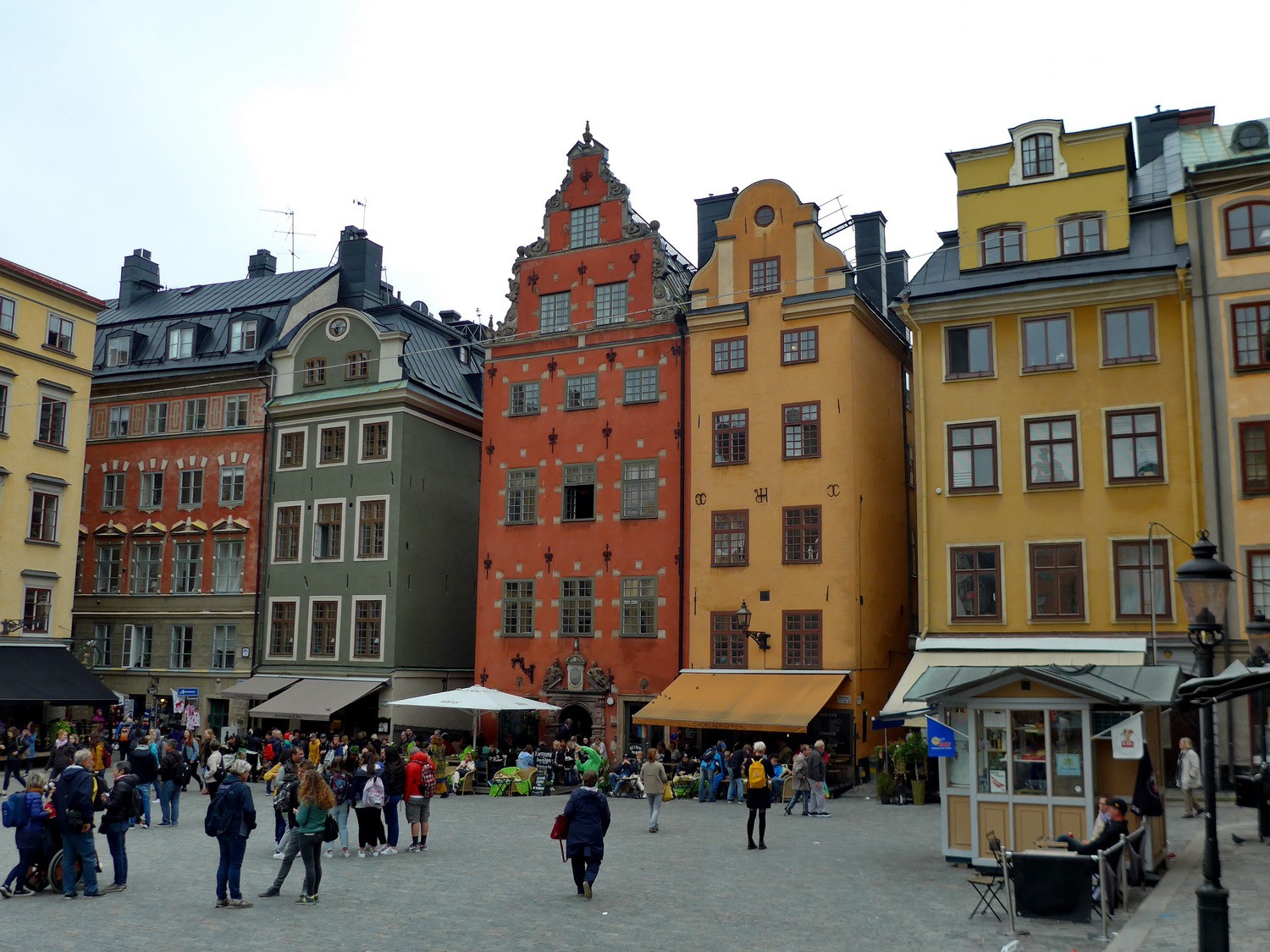 Stortorget, the main square of Stockholm's old quarter Gamla Stan